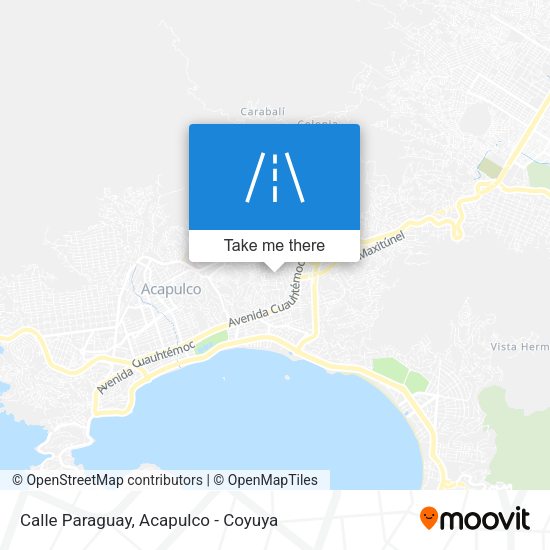 Mapa de Calle Paraguay