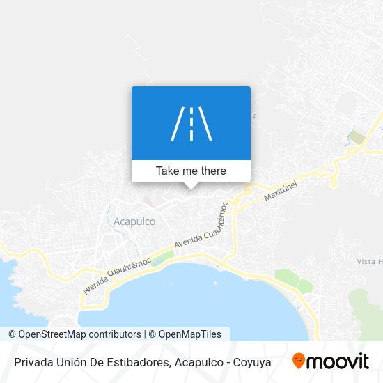 Privada Unión De Estibadores map