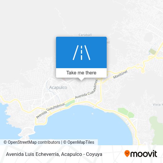 Avenida Luis Echeverría map