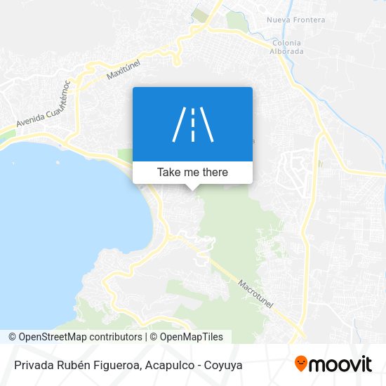 Privada Rubén Figueroa map