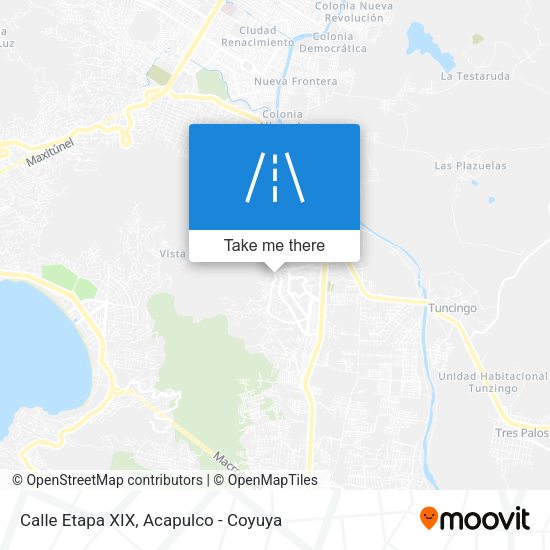 Mapa de Calle Etapa XIX