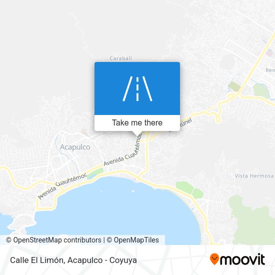 Mapa de Calle El Limón