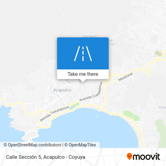 Calle Sección 5 map