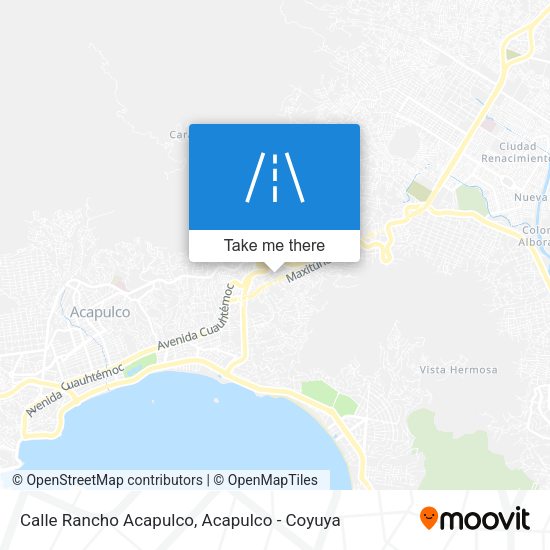 Mapa de Calle Rancho Acapulco
