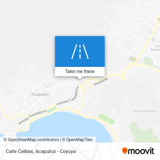 Mapa de Calle Ceibas