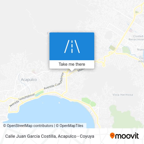 Calle Juan García Costilla map