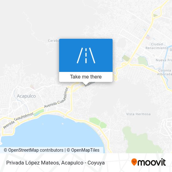 Privada López Mateos map