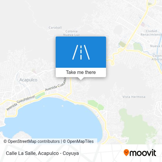 Mapa de Calle La Salle
