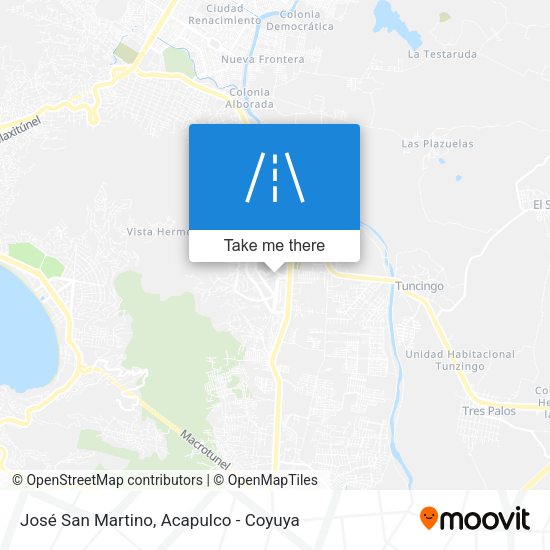José San Martino map