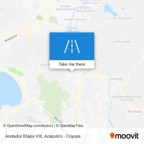 Mapa de Andador Etapa VIII