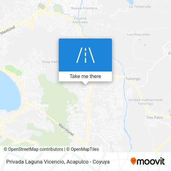 Privada Laguna Vicencio map