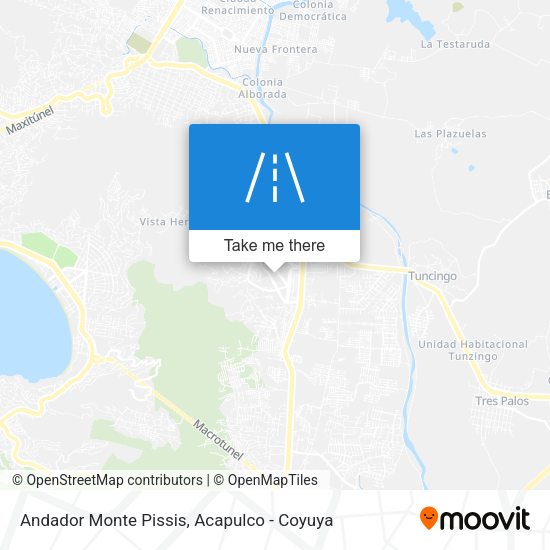 Andador Monte Pissis map