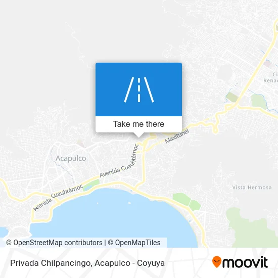 Privada Chilpancingo map