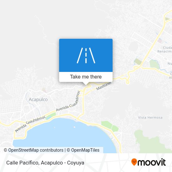 Calle Pacífico map