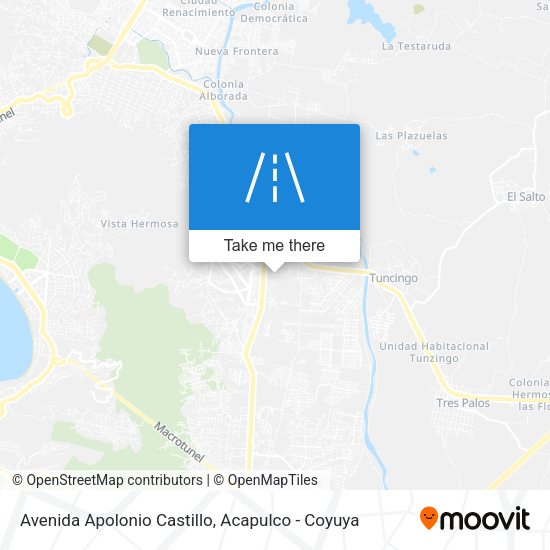 Avenida Apolonio Castillo map