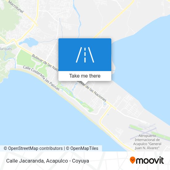 Mapa de Calle Jacaranda