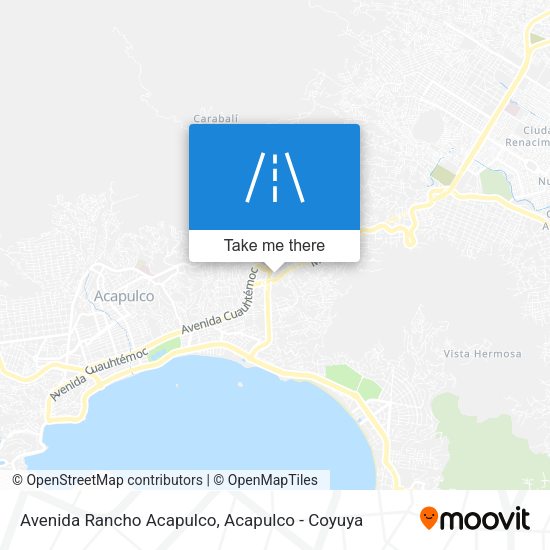 Avenida Rancho Acapulco map