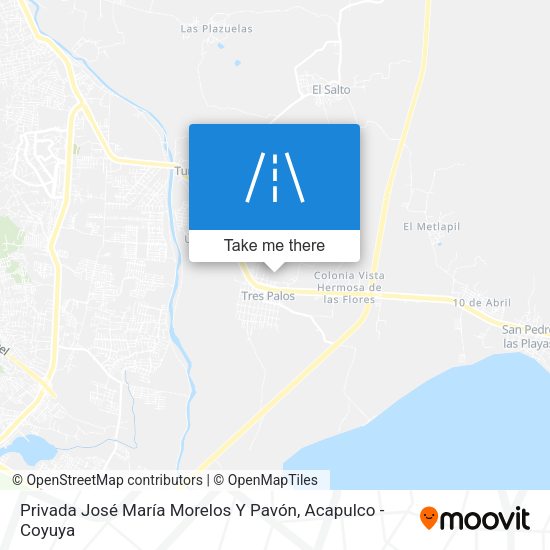 Privada José María Morelos Y Pavón map