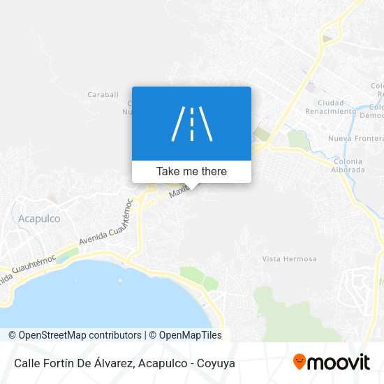 Calle Fortín De Álvarez map