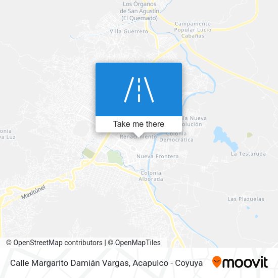 Calle Margarito Damián Vargas map