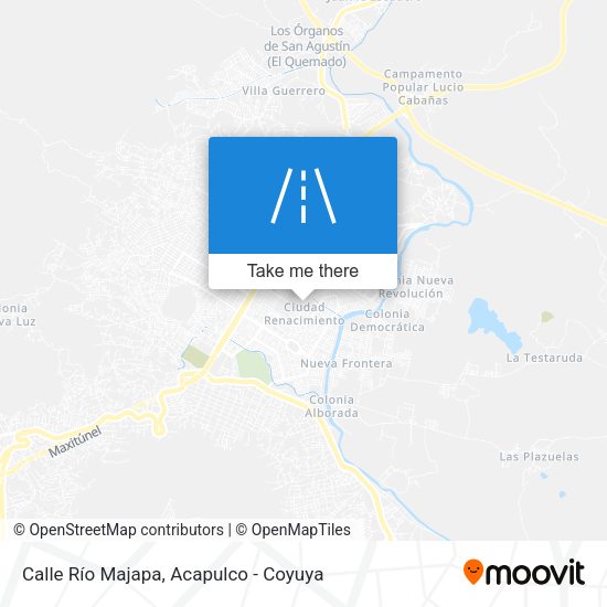 Calle Río Majapa map