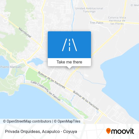 Mapa de Privada Orquídeas