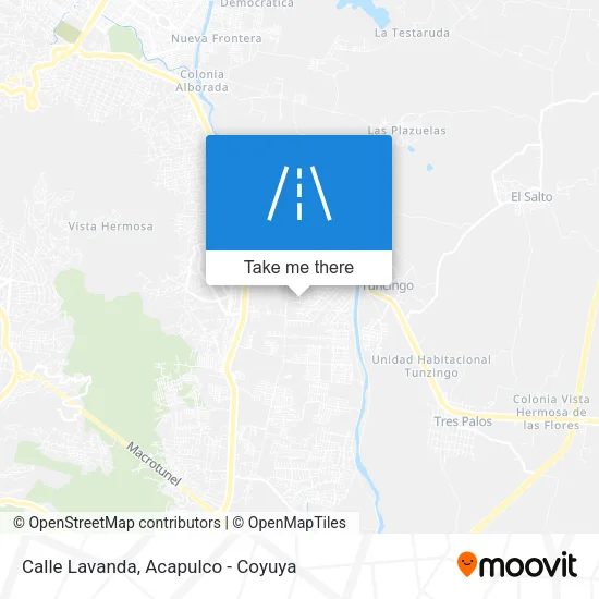 Calle Lavanda map