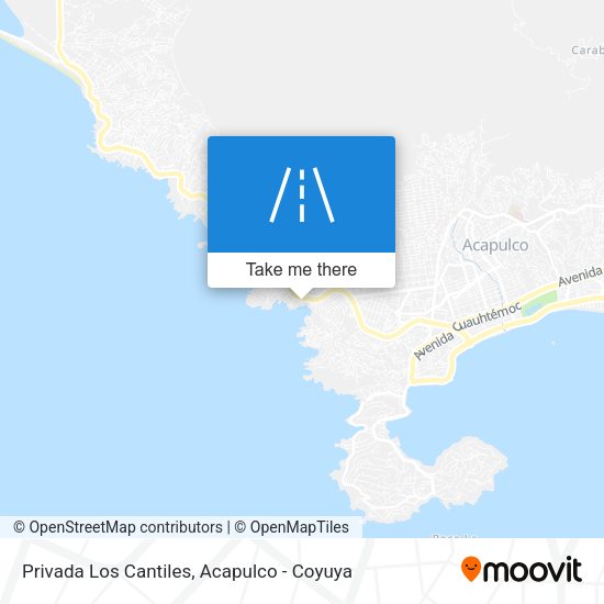 Mapa de Privada Los Cantiles