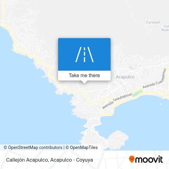 Mapa de Callejón Acapulco