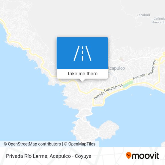 Mapa de Privada Río Lerma