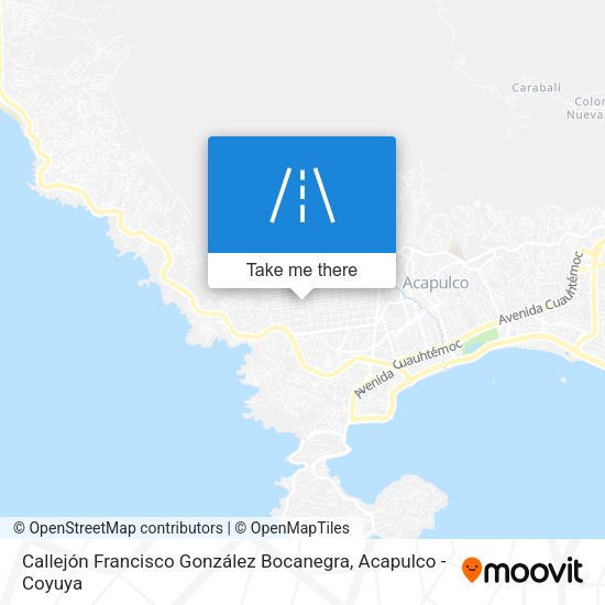 Callejón Francisco González Bocanegra map