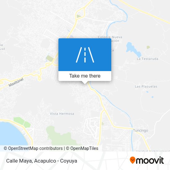 Mapa de Calle Maya