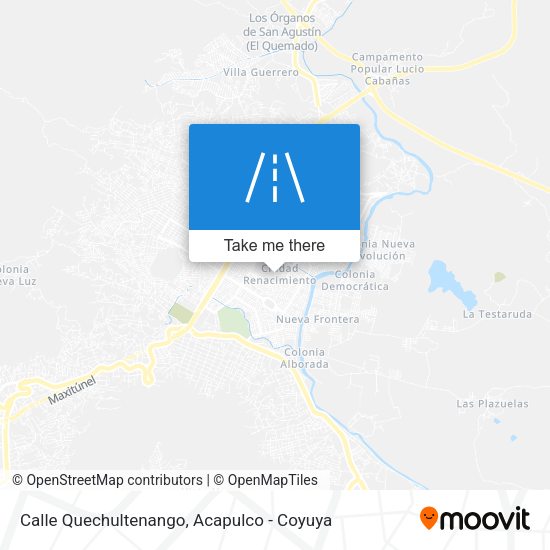 Calle Quechultenango map