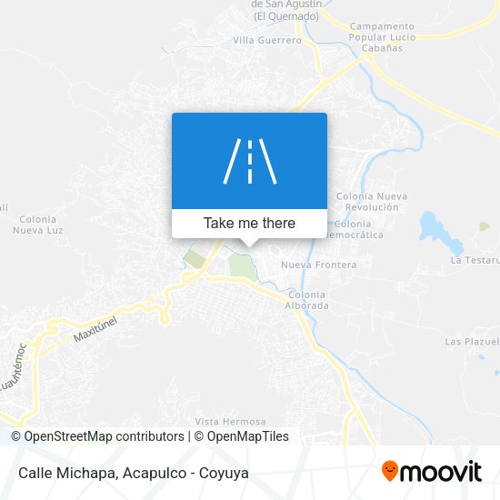 Mapa de Calle Michapa