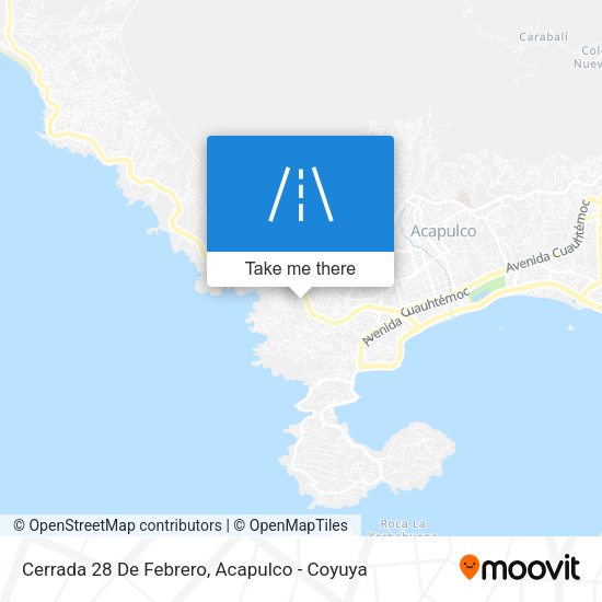 Cerrada 28 De Febrero map