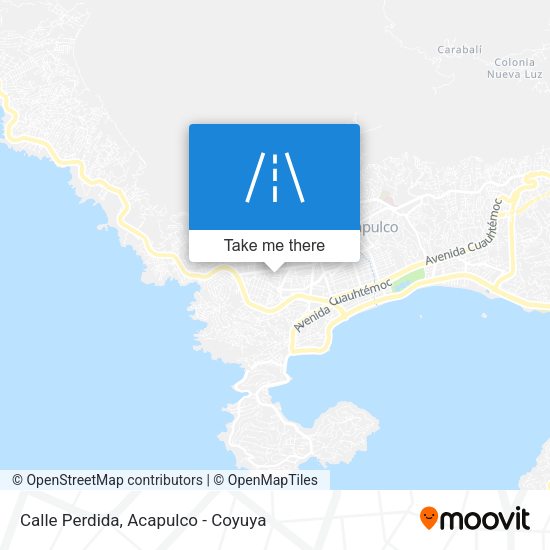 Mapa de Calle Perdida