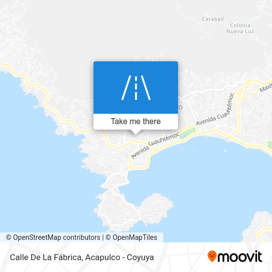 Calle De La Fábrica map