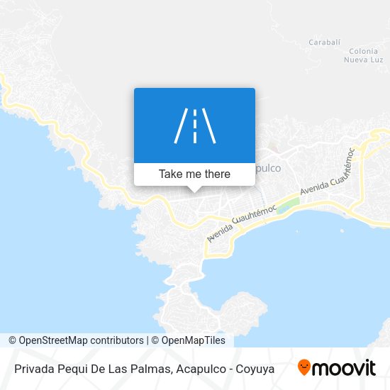Privada Pequi De Las Palmas map