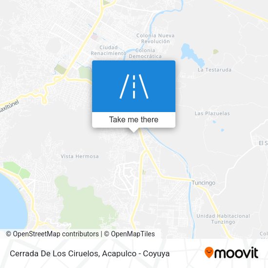 Cerrada De Los Ciruelos map