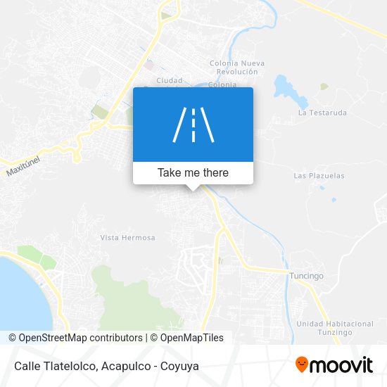 Mapa de Calle Tlatelolco