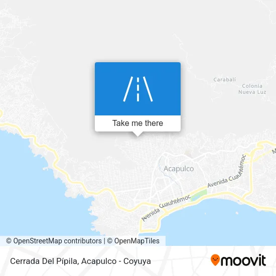Cerrada Del Pípila map