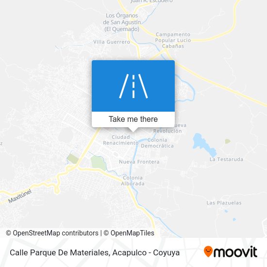 Calle Parque De Materiales map
