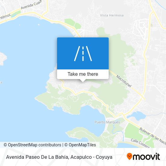 Avenida Paseo De La Bahía map