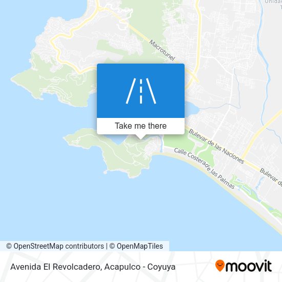 Mapa de Avenida El Revolcadero