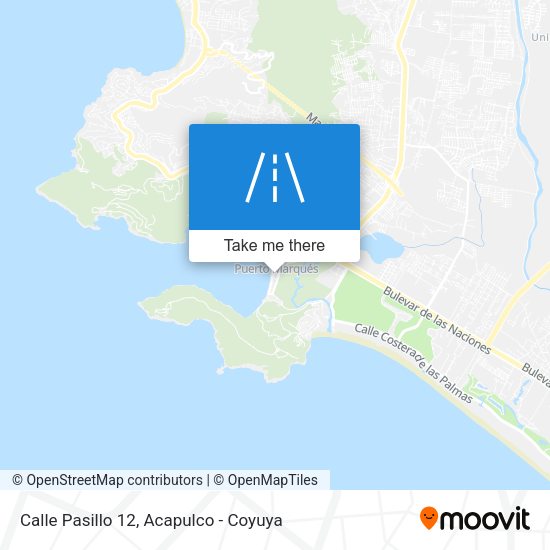 Mapa de Calle Pasillo 12