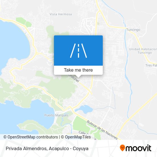 Mapa de Privada Almendros