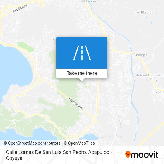 Calle Lomas De San Luis San Pedro map