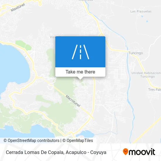 Cerrada Lomas De Copala map