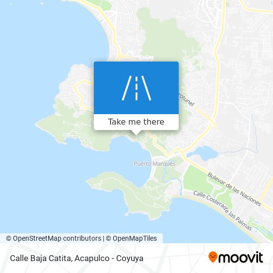 Mapa de Calle Baja Catita