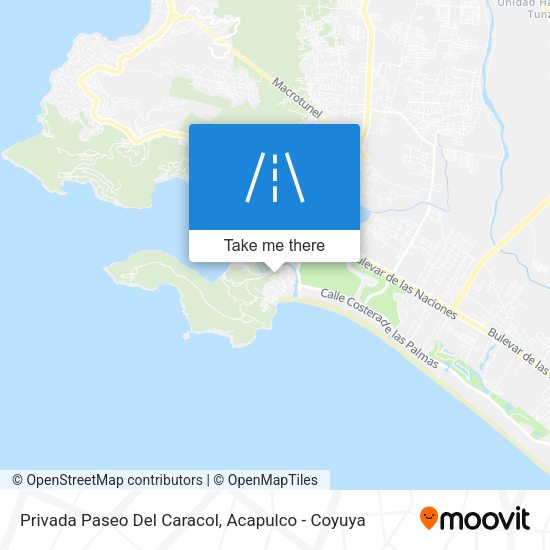Mapa de Privada Paseo Del Caracol